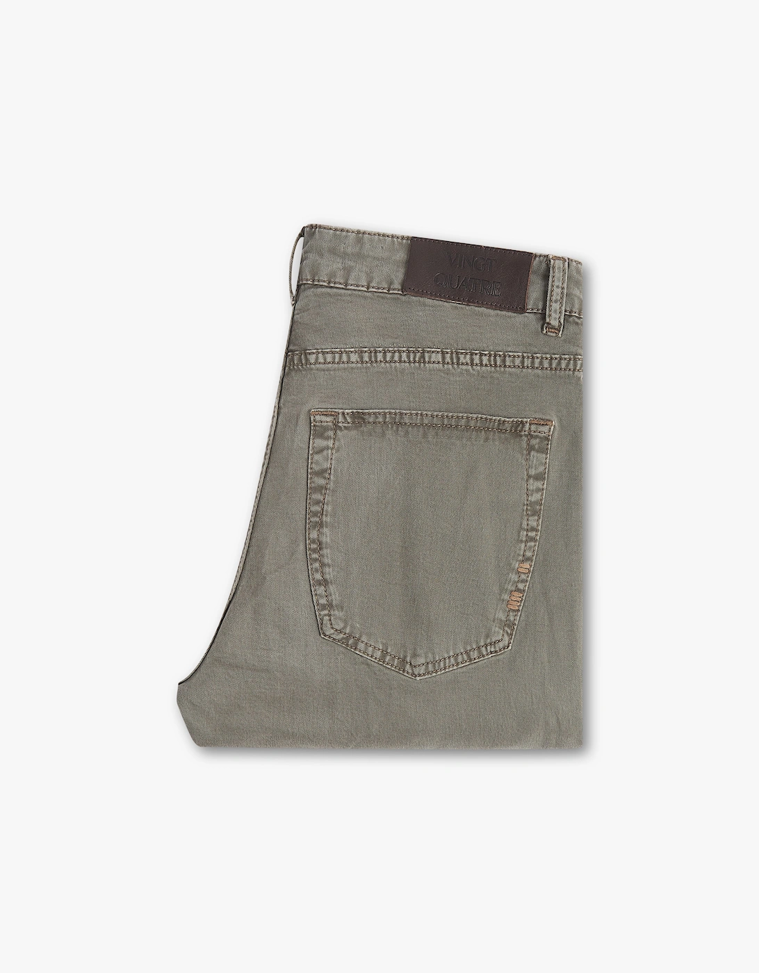 Vingt Quatre Taper Fit Moss Jeans