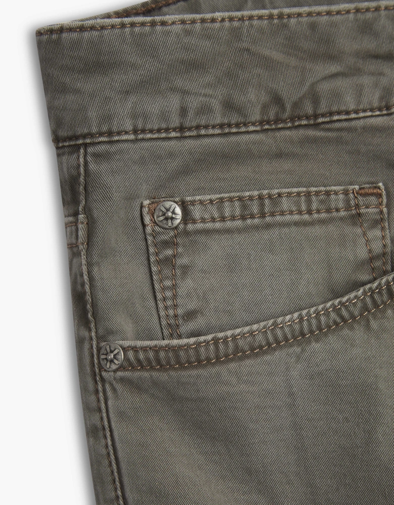 Vingt Quatre Taper Fit Moss Jeans