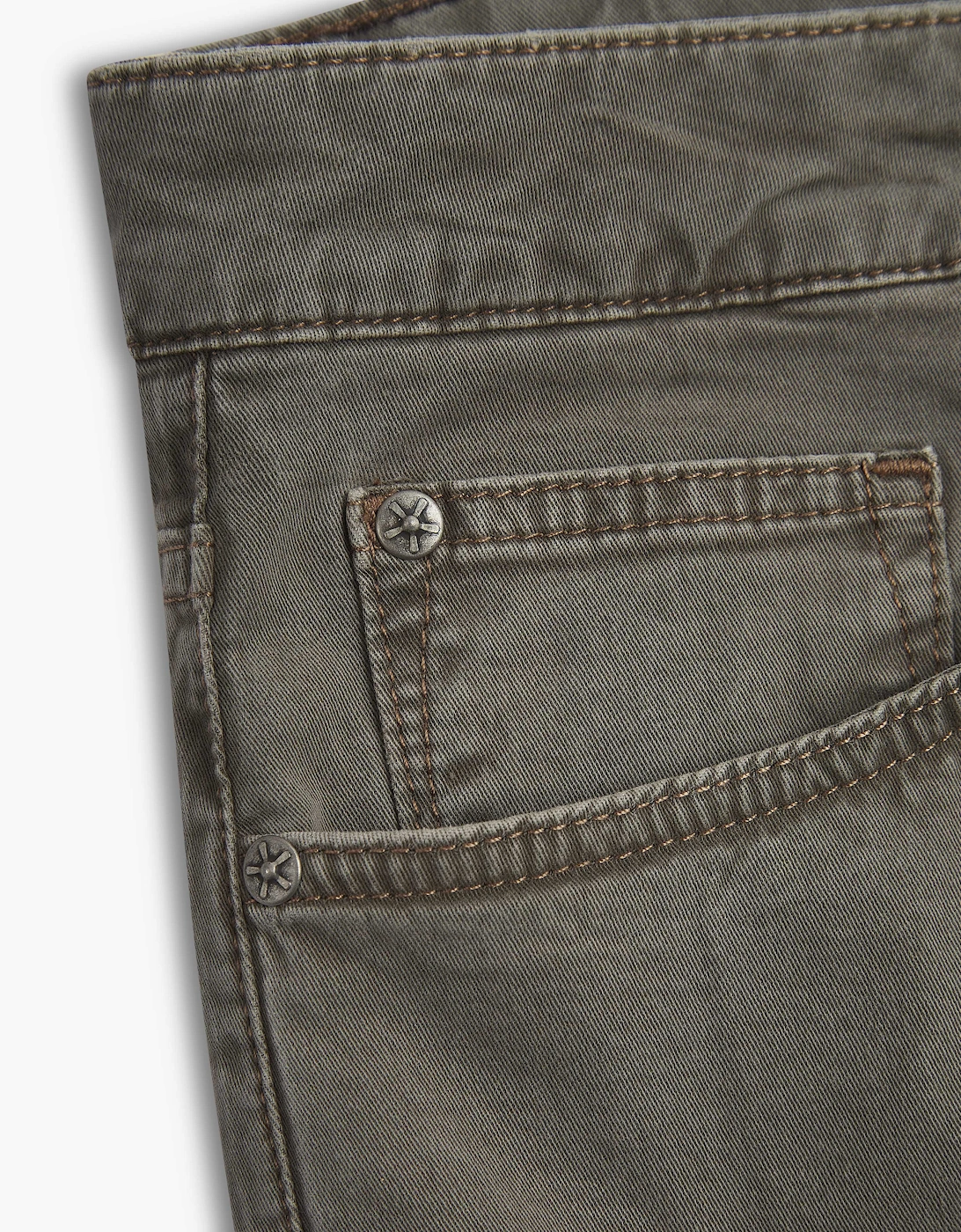 Vingt Quatre Taper Fit Moss Jeans