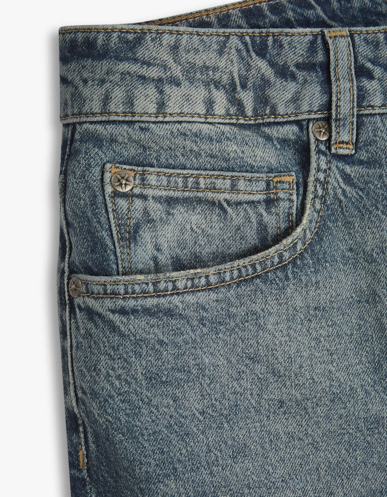Vingt Quatre Straight Fit Vintage Wash Jeans