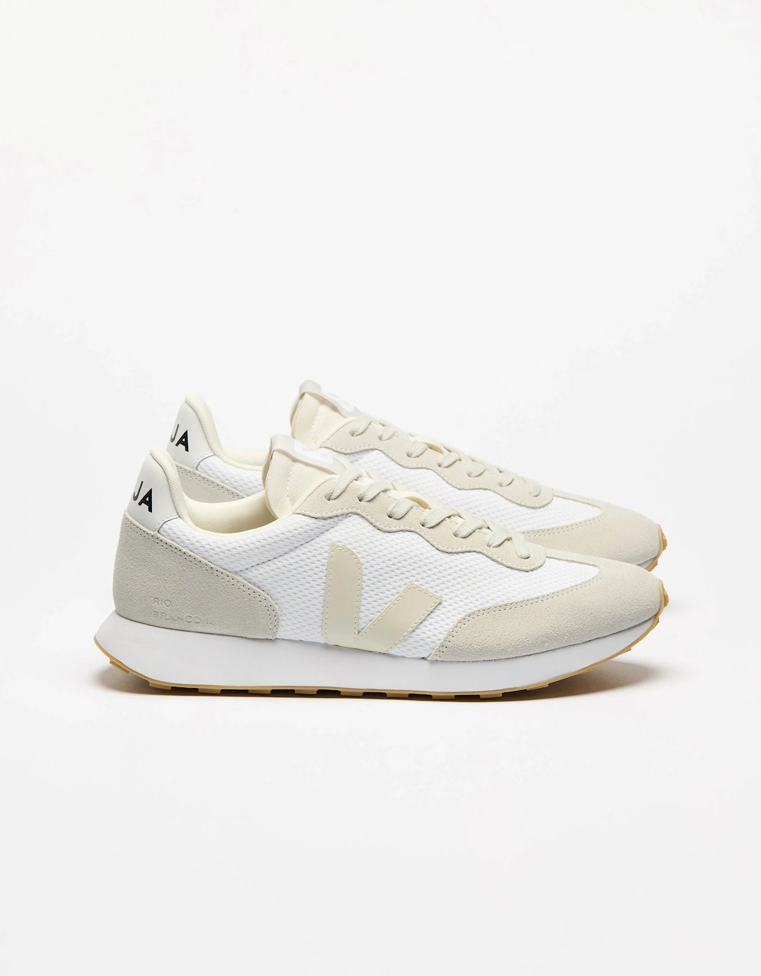 VEJA Rio Branco II Alveomesh Womens Trainers - White/Pierre, 3 of 2