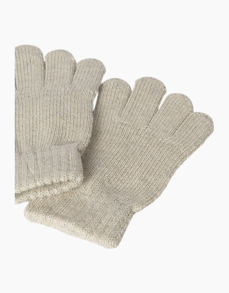 Boys Stone Knit Gloves