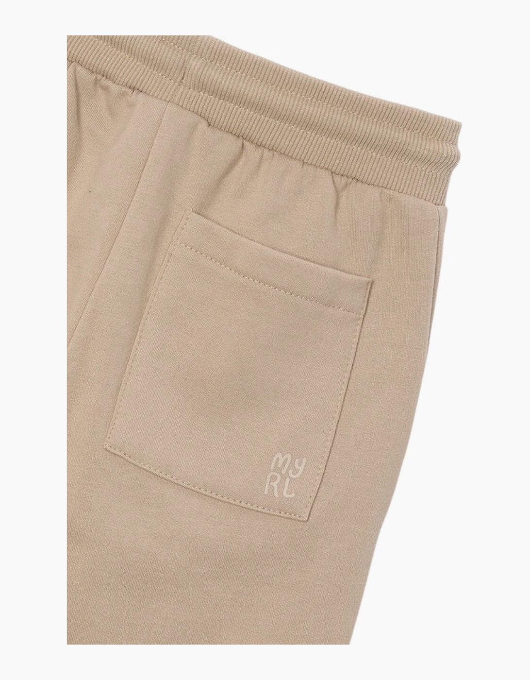 Boys Beige Joggers