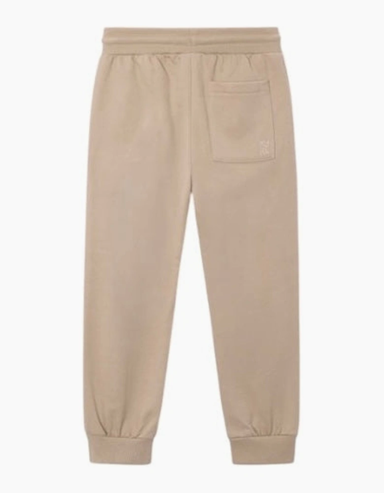 Boys Beige Joggers