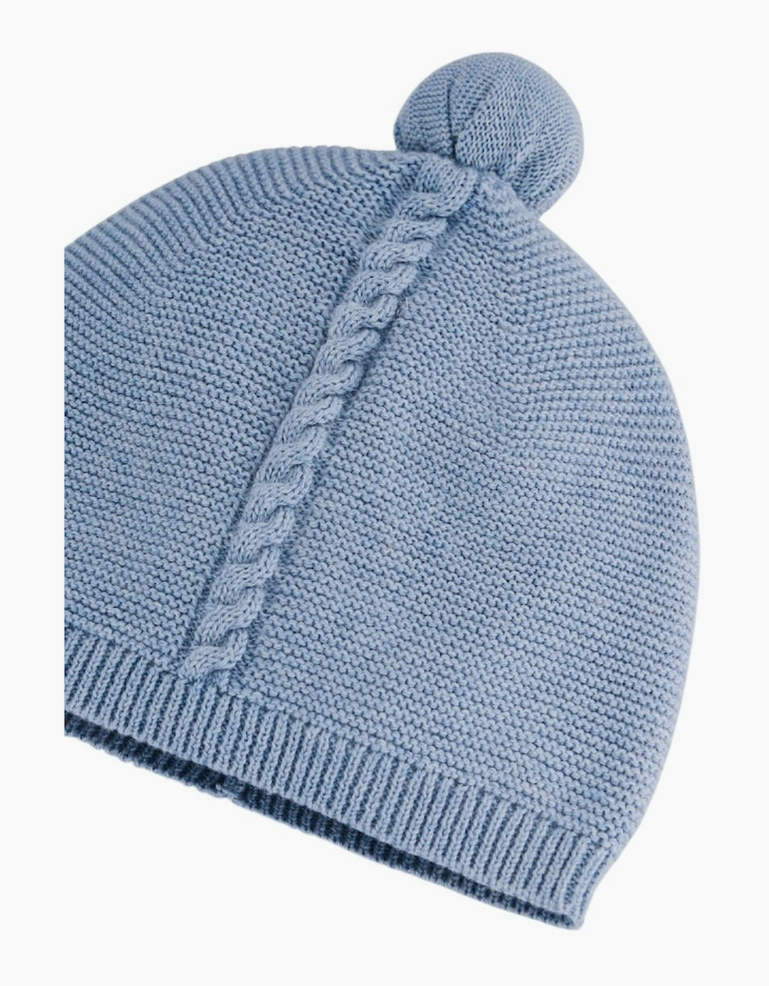 Boys Blue Cable Knit Pant Set