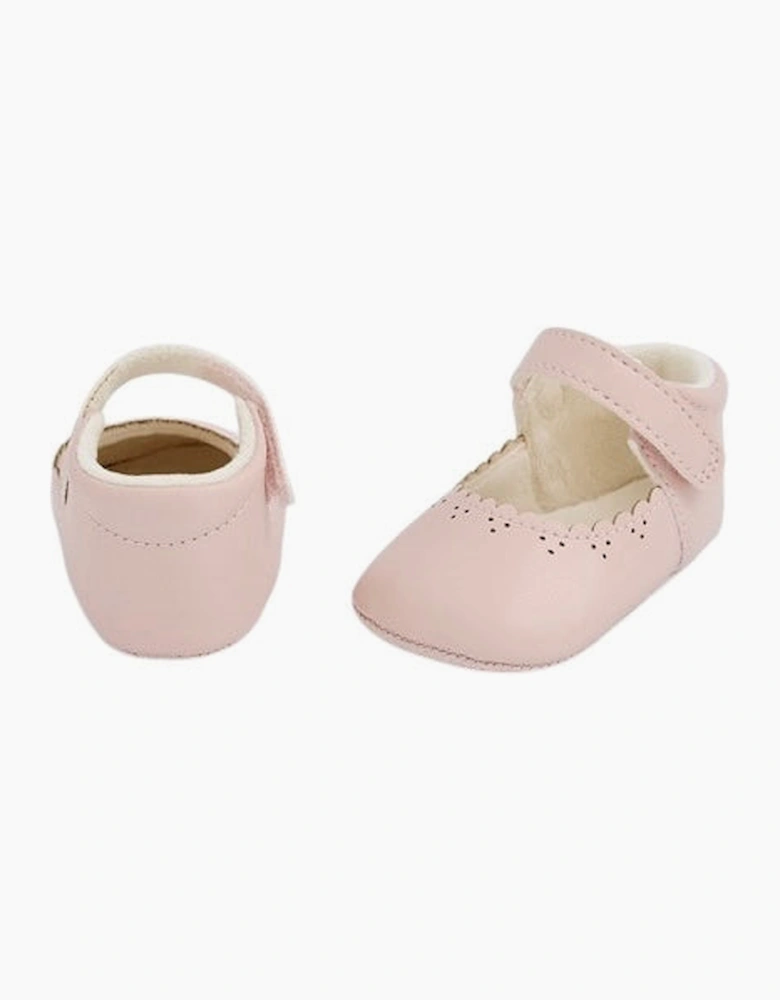 Girls Pink Mary Jane Pre Walker Shoes