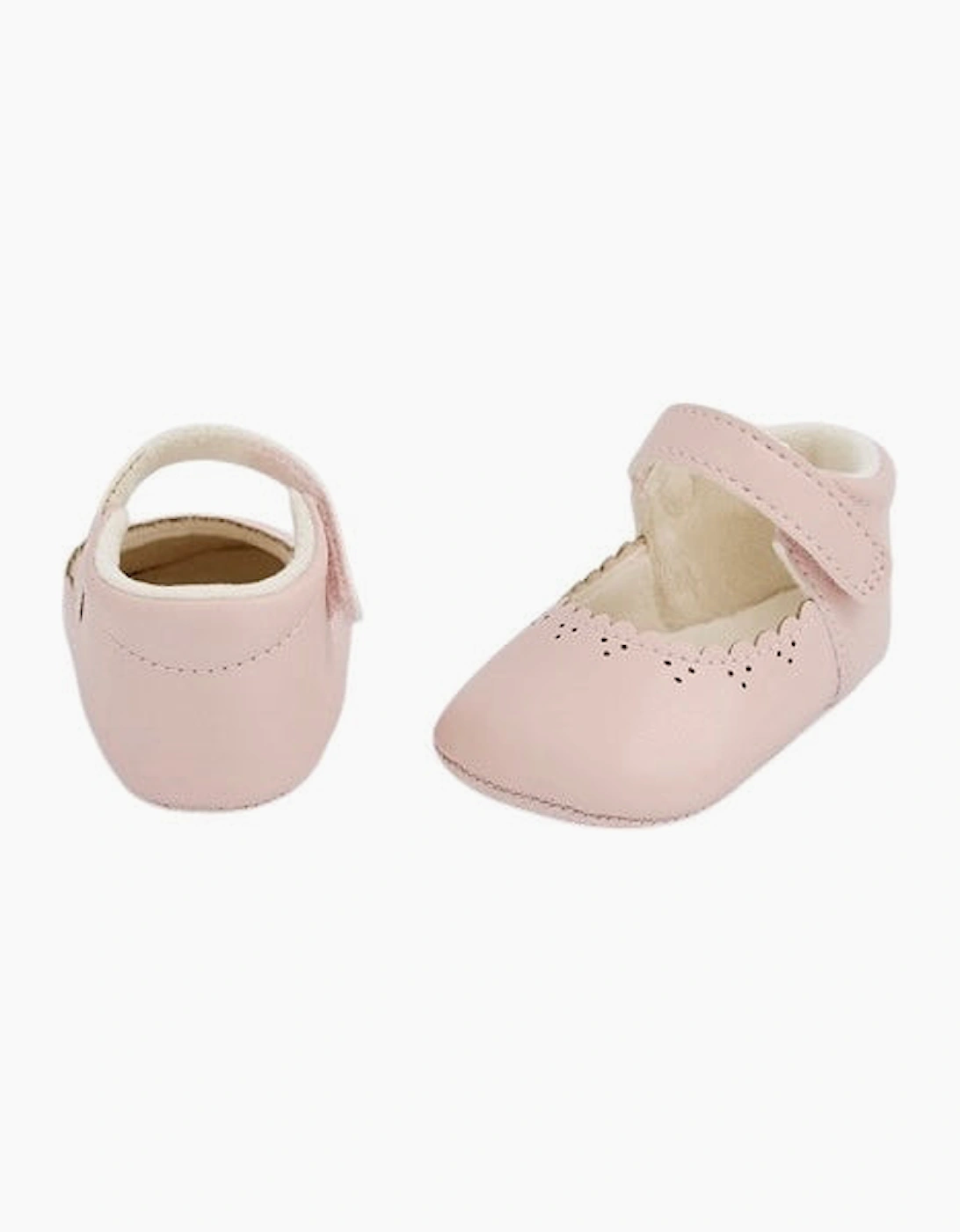 Girls Pink Mary Jane Pre Walker Shoes, 5 of 4