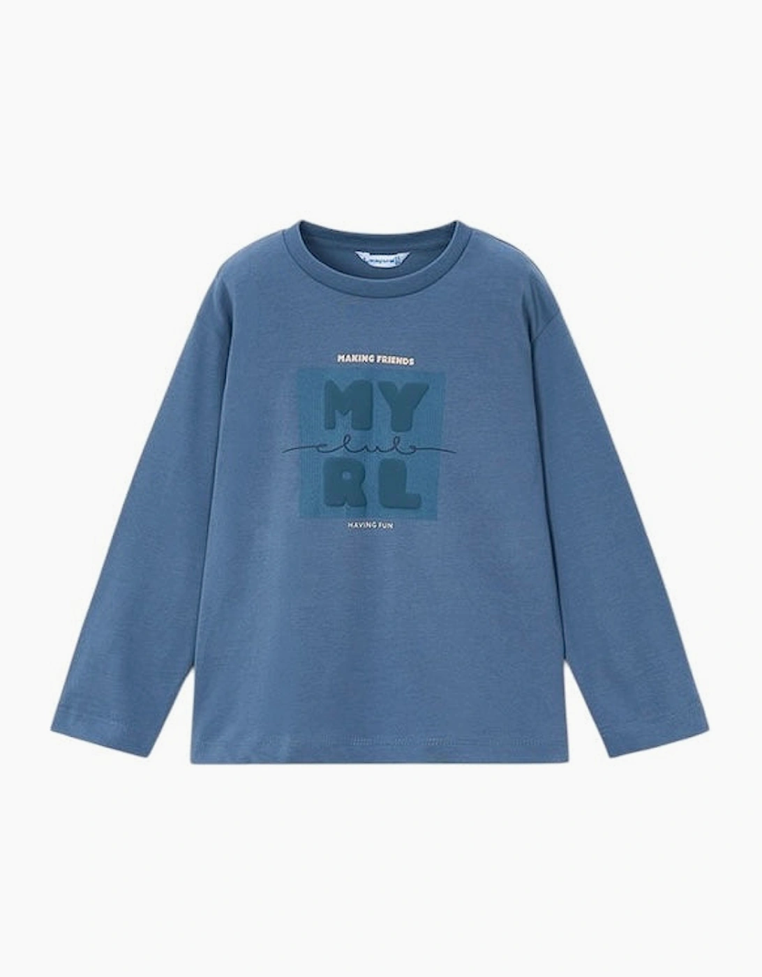 Boys Blue Logo Top, 4 of 3