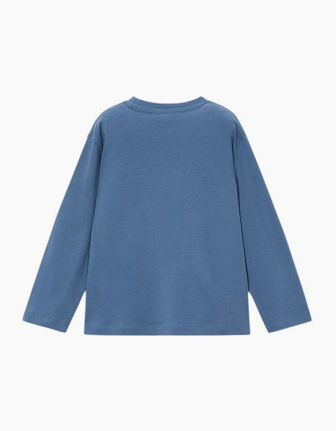 Boys Blue Logo Top