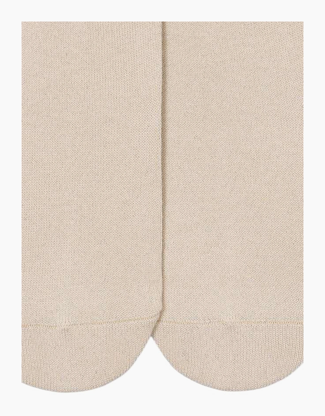 Girls Cream Knit Tights