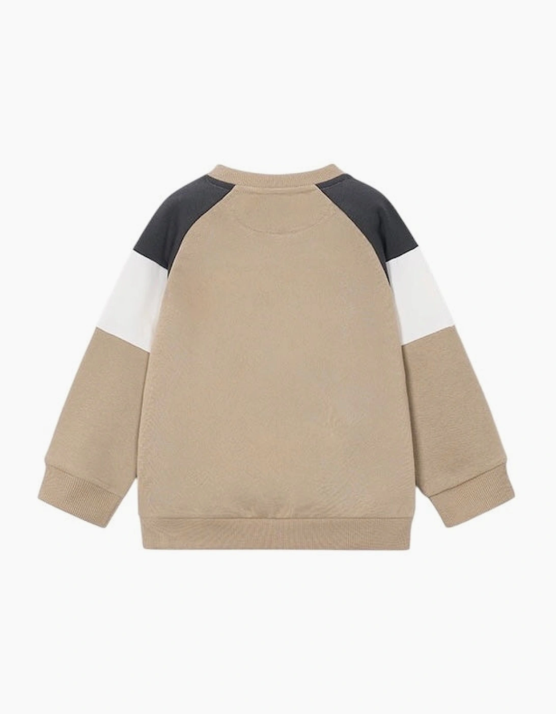 Boys Beige and Grey League Sweatshirt