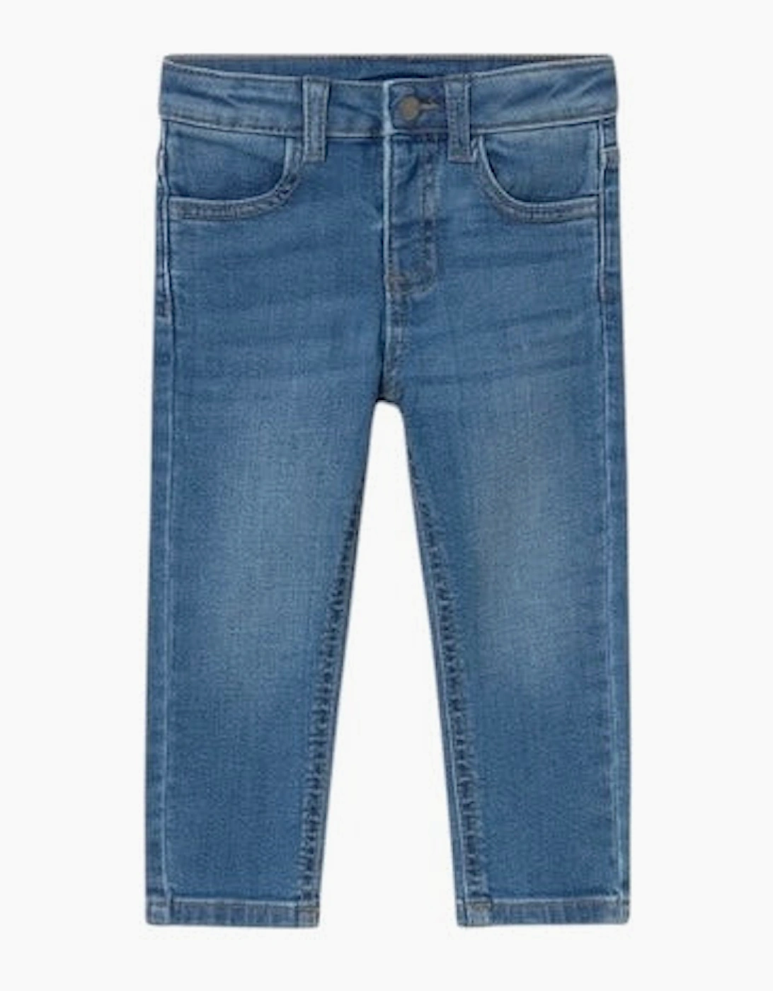 Boys Blue Denim Stretchy Jean Pants, 5 of 4