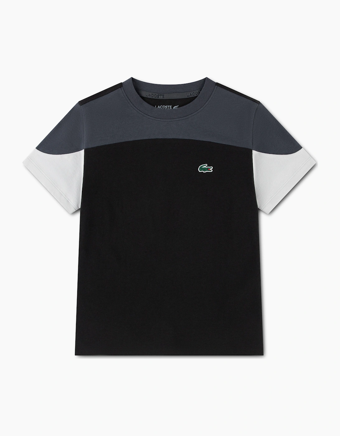 LACOSTE COLOURBLOCK BOYS T SHIRT 847672, 5 of 4