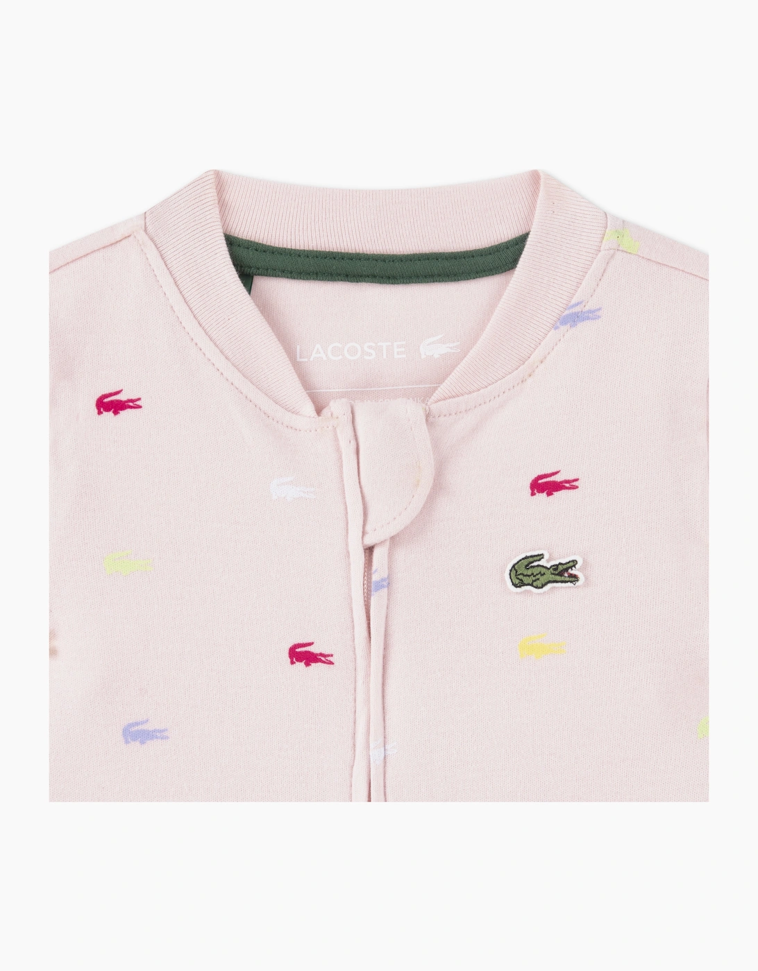 LACOSTE BABY GIRL PINK ALL IN ONE 547357
