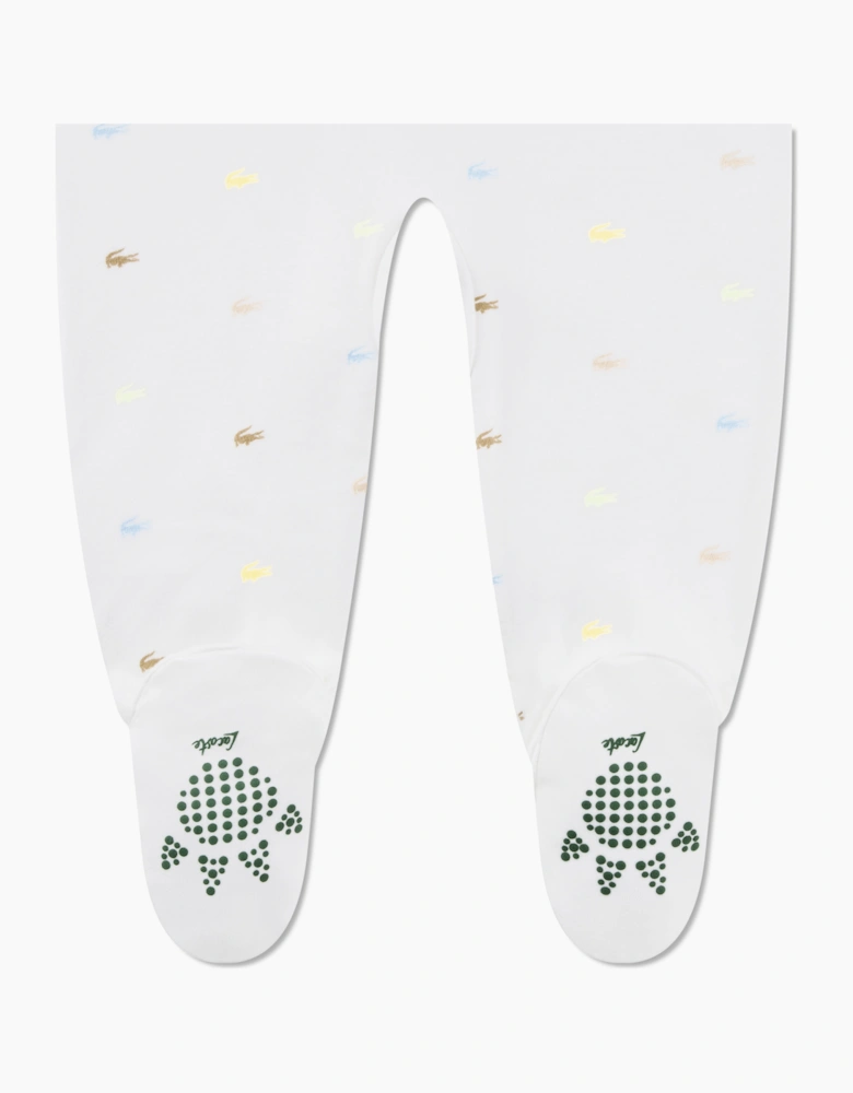LACOSTE BABY WHITE ALL IN ONE 547357