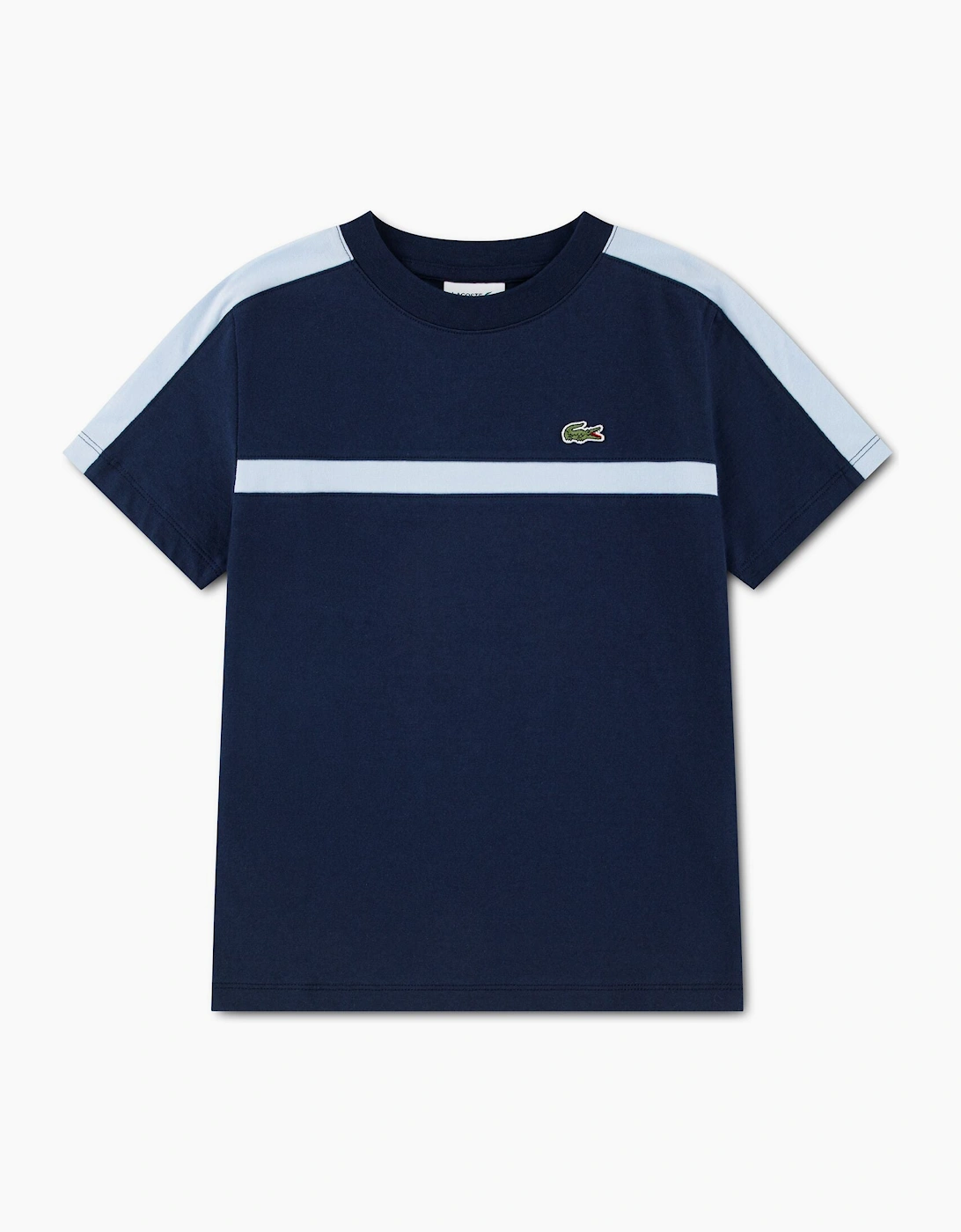 LACOSTE COLOURBLOCK STRIPED T SHIRT 847774, 3 of 2