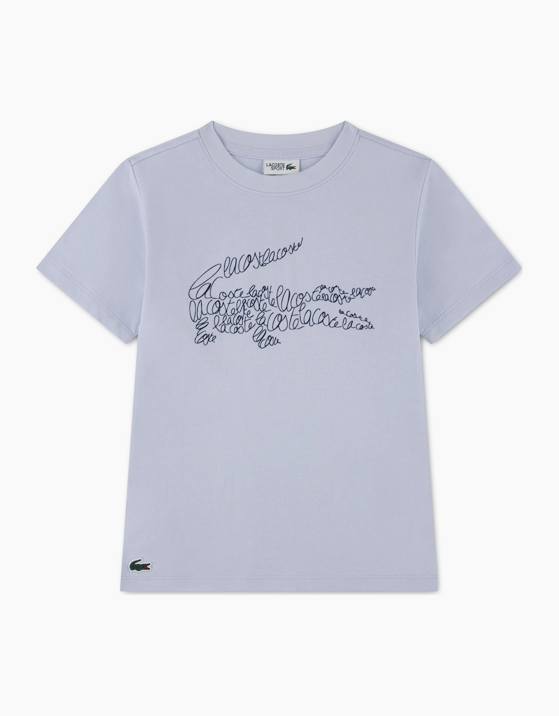 LACOSTE BOYS SKY BLUE T SHIRT 847832, 5 of 4