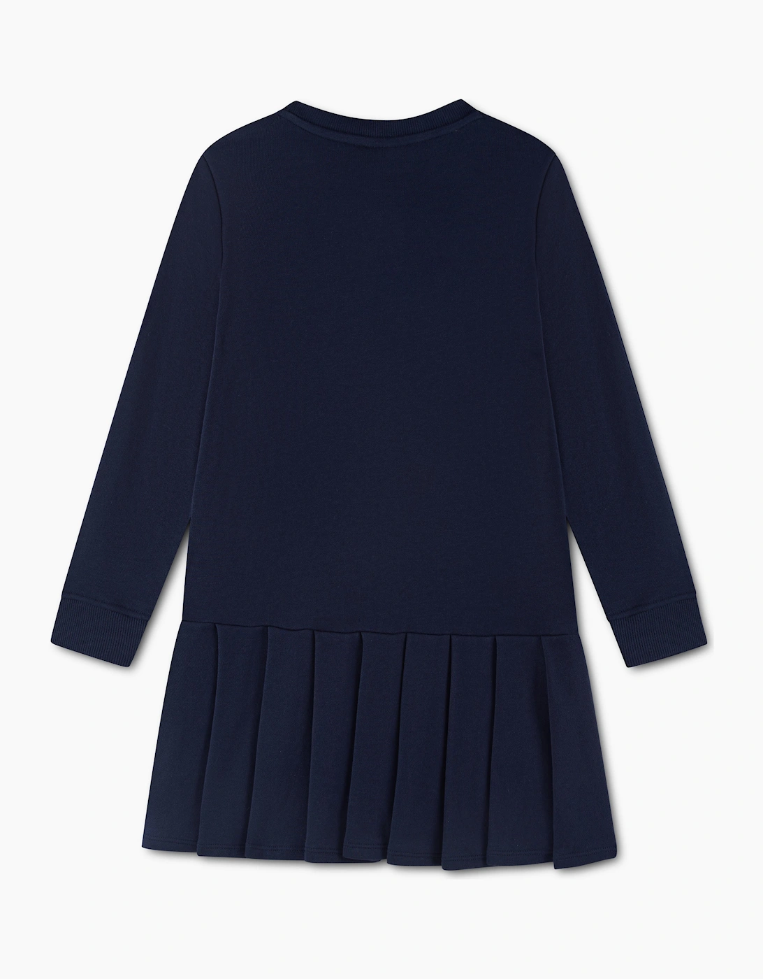 LACOSTE NAVY GIRLS PLEATED SKIRT DRESS 347901