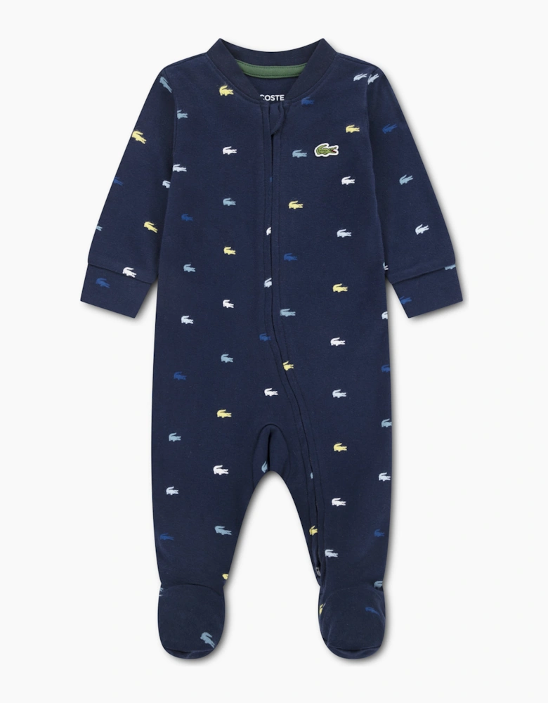 LACOSTE BABY BOY NAVY ALL IN ONE 547357