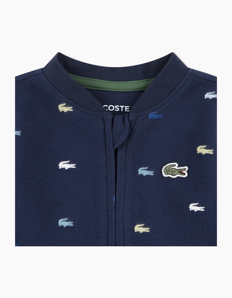 LACOSTE BABY BOY NAVY ALL IN ONE 547357