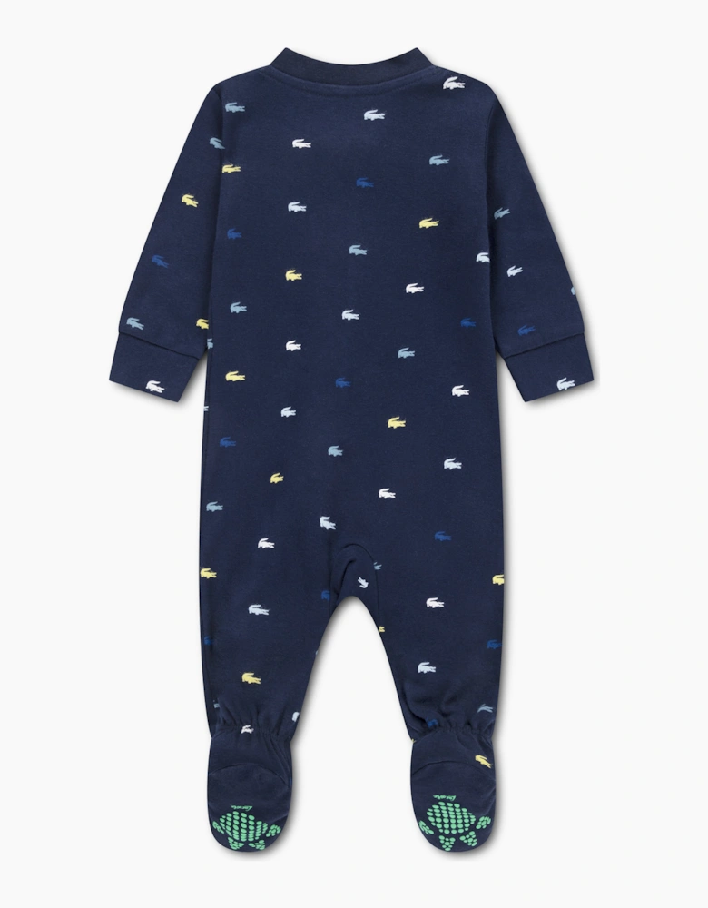 LACOSTE BABY BOY NAVY ALL IN ONE 547357
