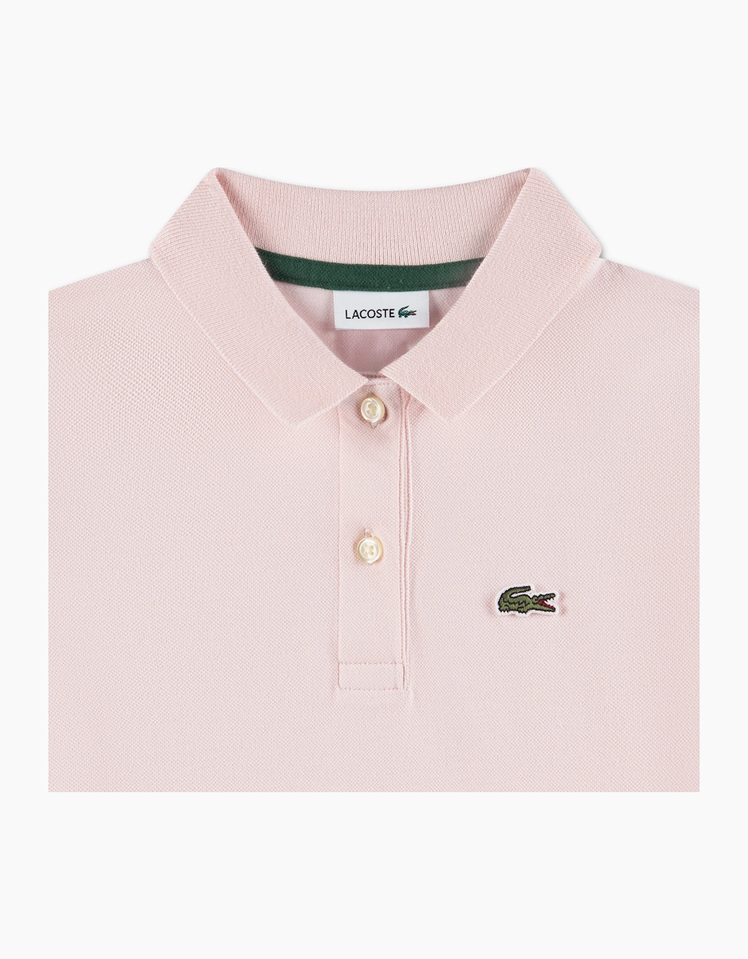 LACOSTE PINK PIQUE POLO DRESS 347900