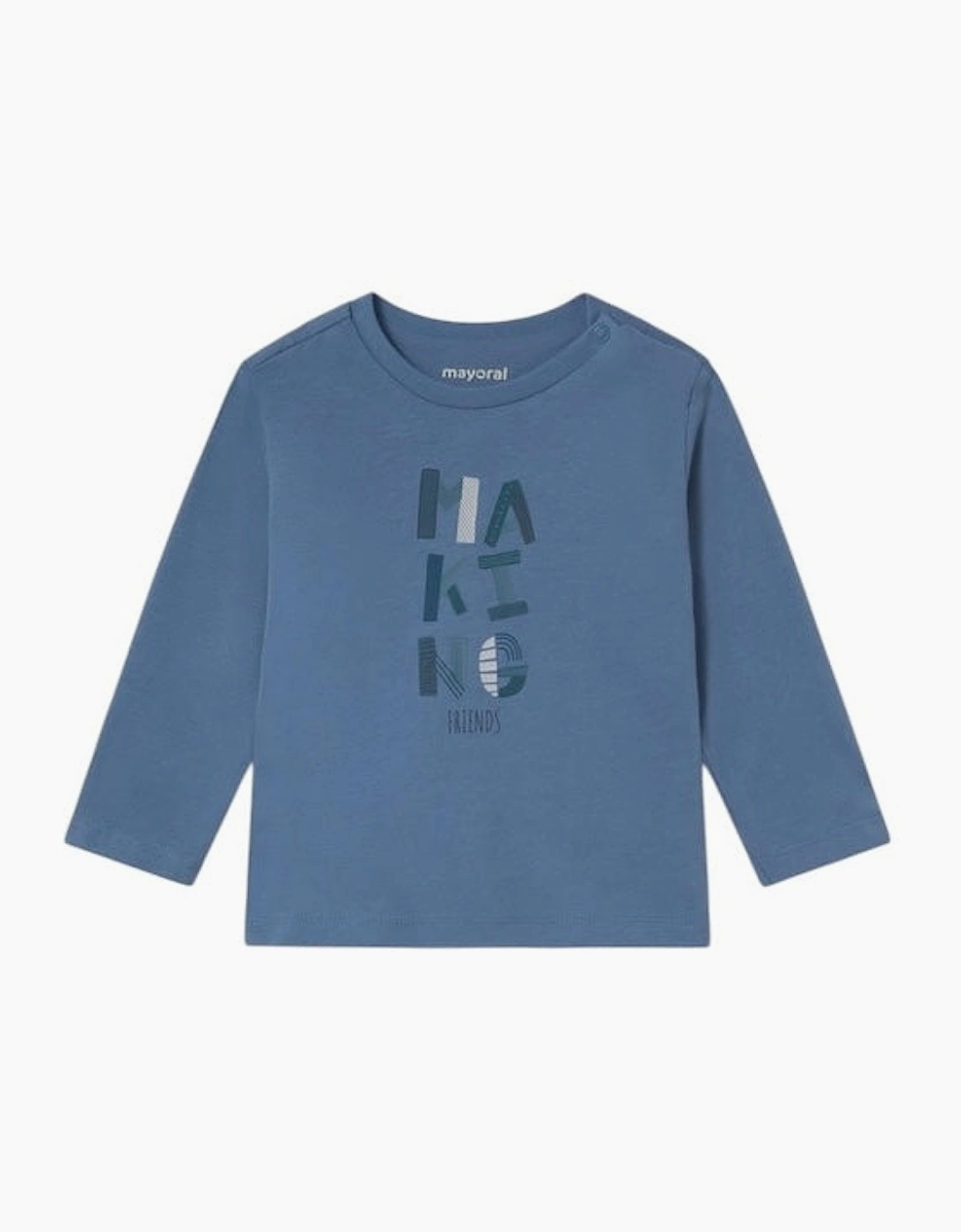 Boys Blue Logo Top, 4 of 3