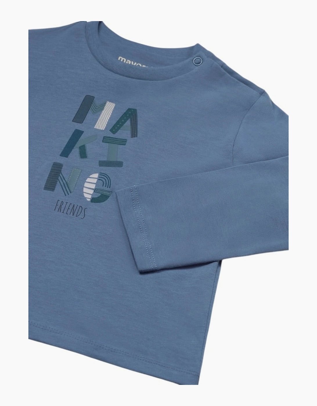 Boys Blue Logo Top
