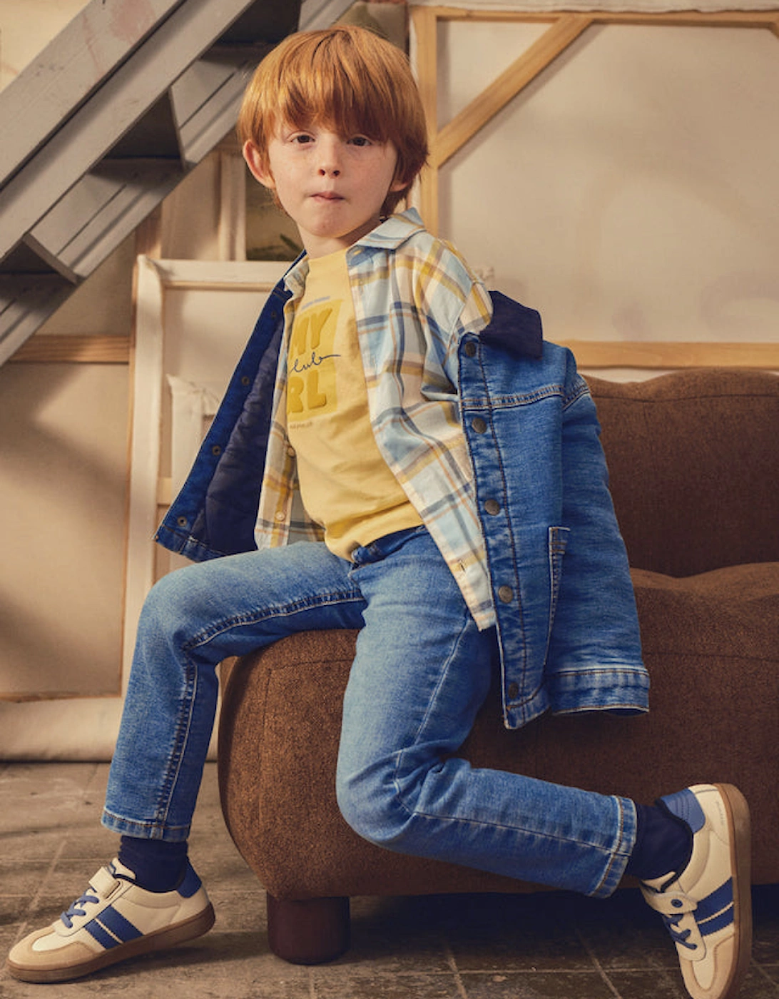 Boys Blue Denim Stretchy Jean Pants