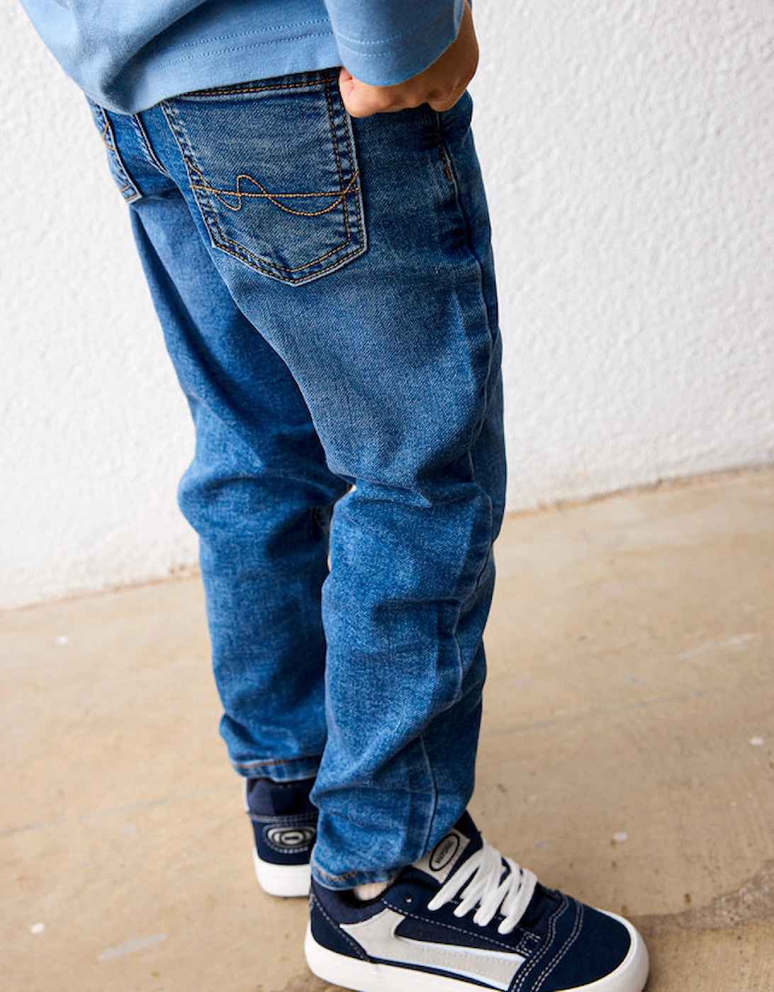 Boys Blue Denim Stretchy Jean Pants