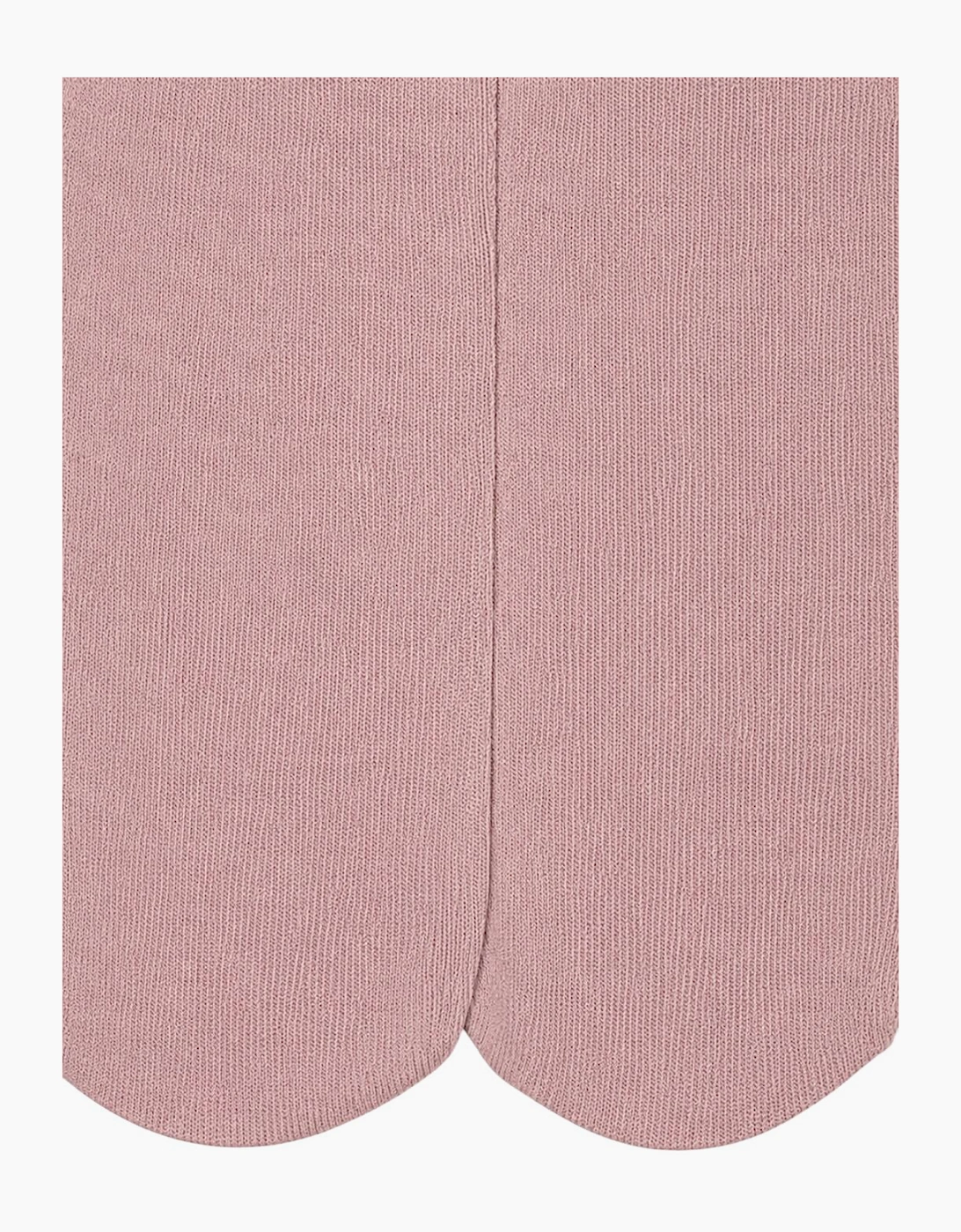 Girls Dusty Pink Knit Tights