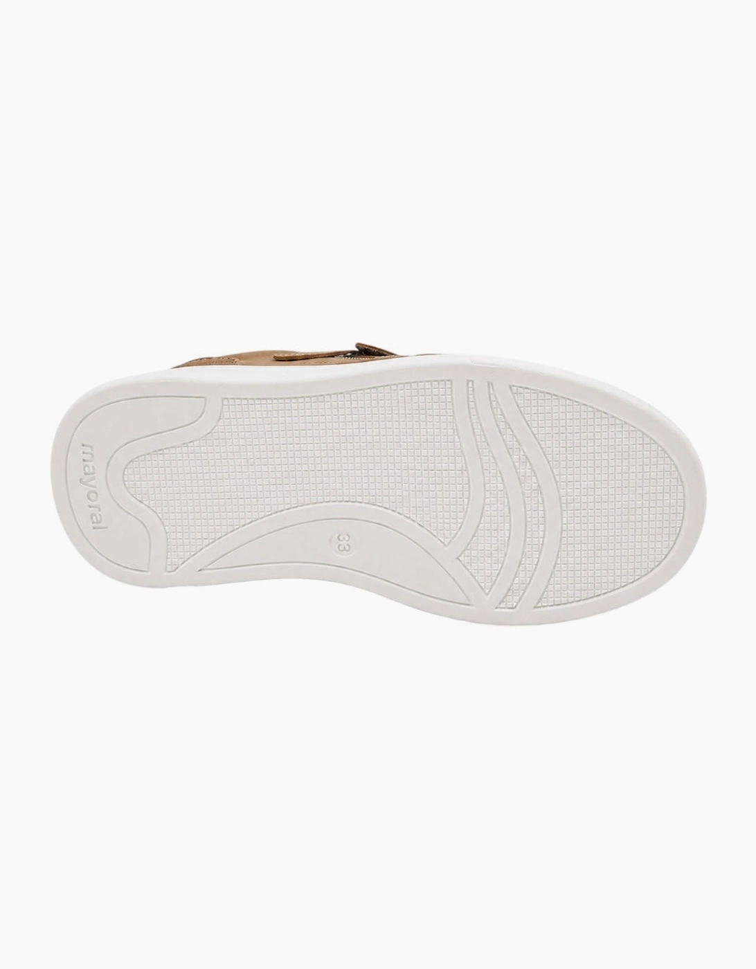 Boys Brown Suede Smart Trainers
