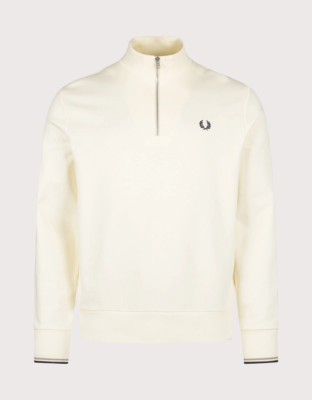 Regular Fit Quarter Zip Sweatshirt, 4 of 3