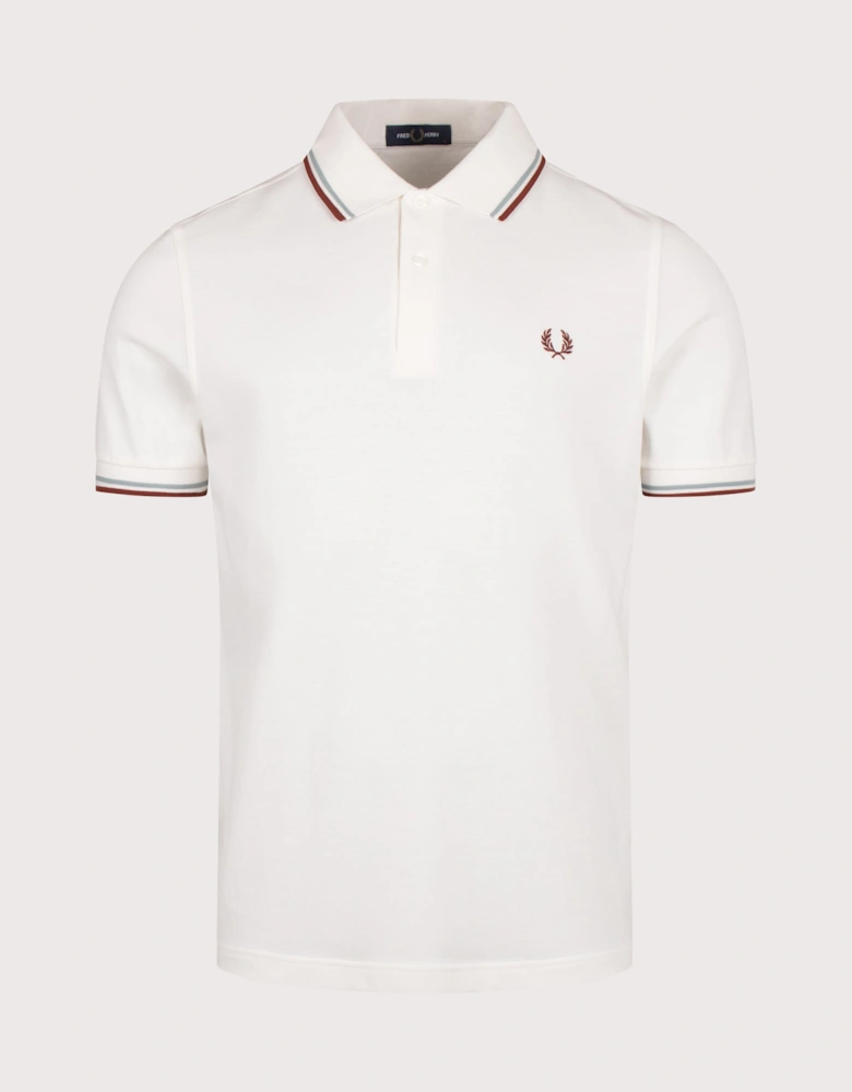 Regular Fit Twin Tipped Fred Perry Polo Shirt