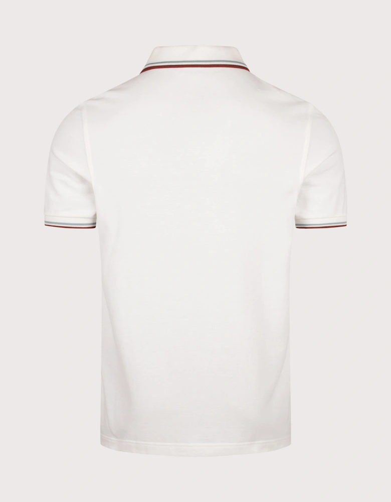 Regular Fit Twin Tipped Fred Perry Polo Shirt