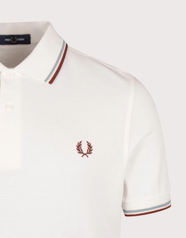 Regular Fit Twin Tipped Fred Perry Polo Shirt