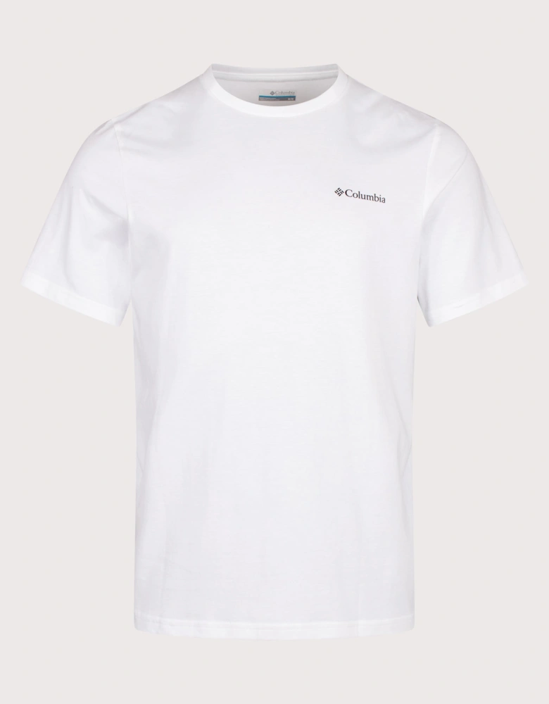 Regular Fit CSC Outdoor Back Graphic T-Shirt