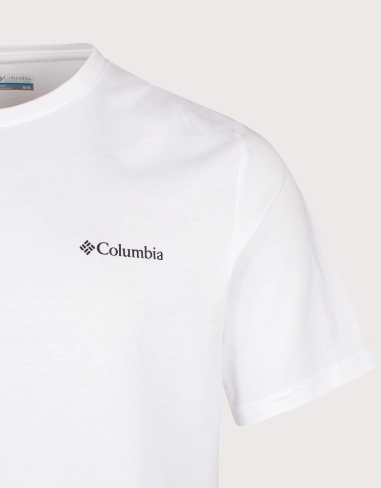 Regular Fit CSC Outdoor Back Graphic T-Shirt