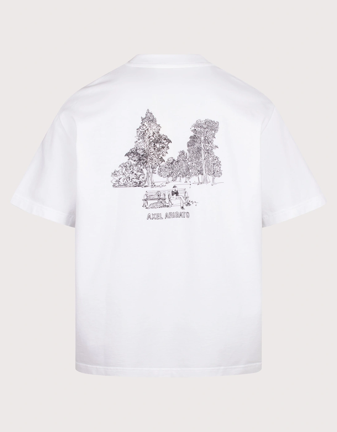 Oversized Fit Forest Sketch T-Shirt, 6 of 5