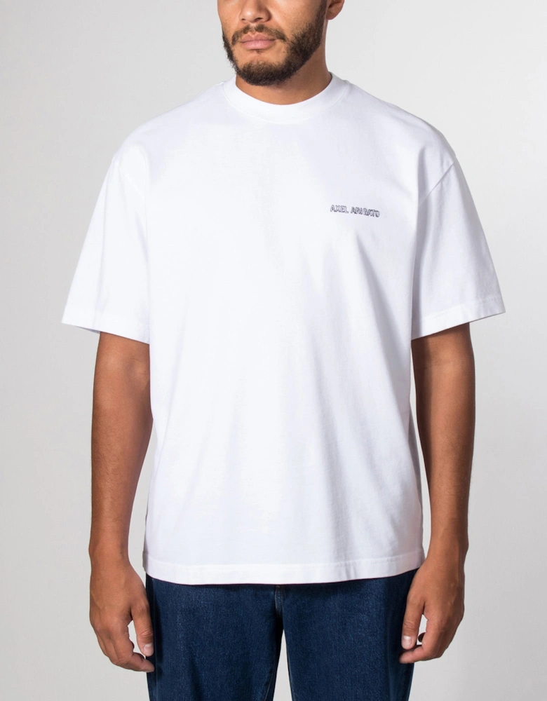 Oversized Fit Forest Sketch T-Shirt