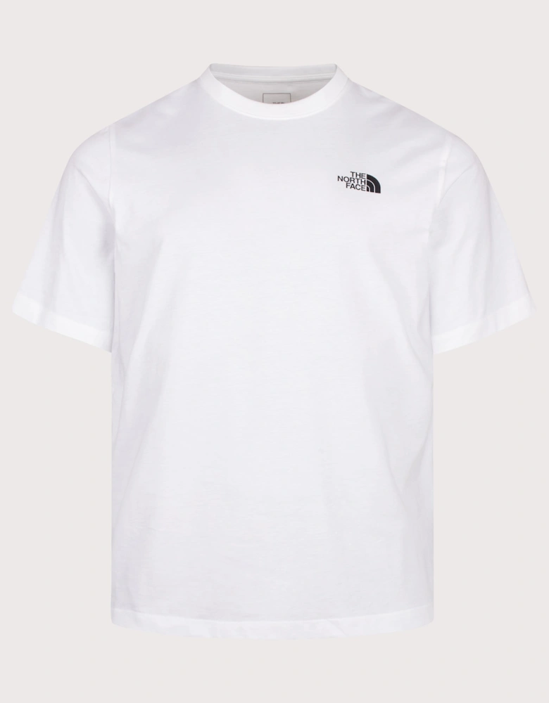 Regular Fit Vertical Graphic T-Shirt