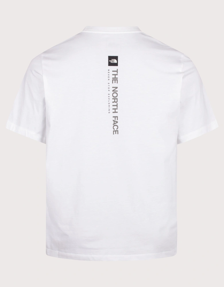 Regular Fit Vertical Graphic T-Shirt