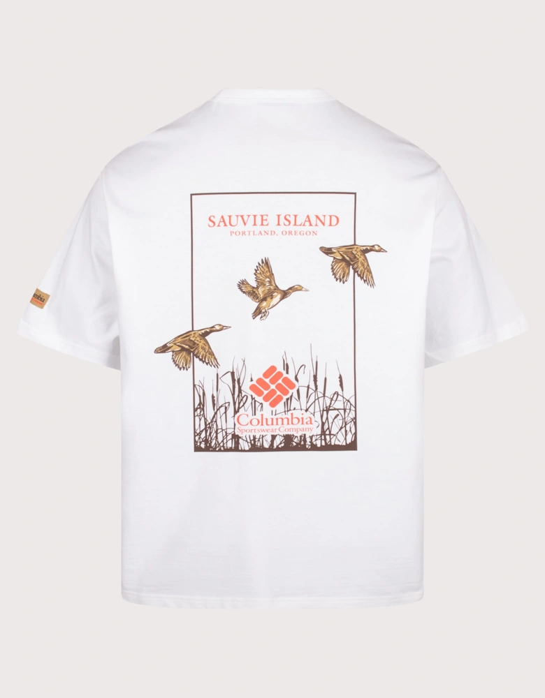 Relaxed Fit CSC Heavyweight Back Graphic T-Shirt