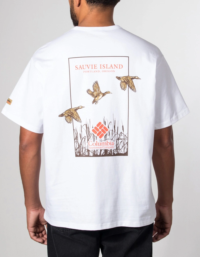 Relaxed Fit CSC Heavyweight Back Graphic T-Shirt