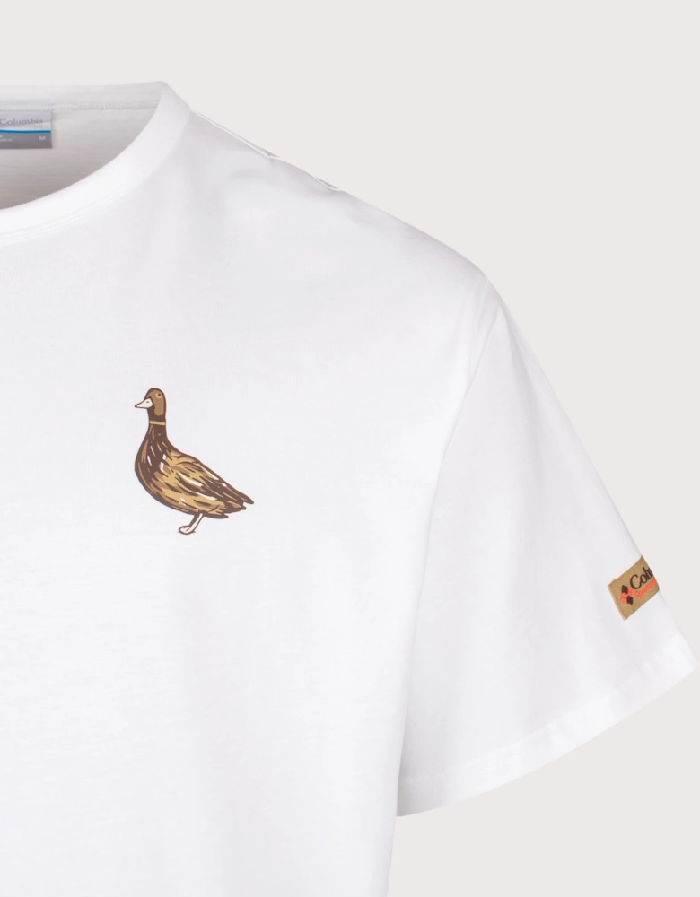 Relaxed Fit CSC Heavyweight Back Graphic T-Shirt