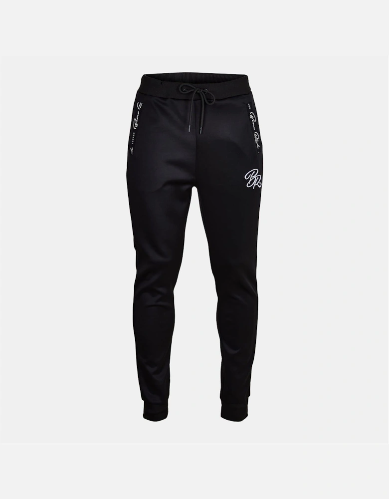 Foletti Solid Patterned Tapered Joggers