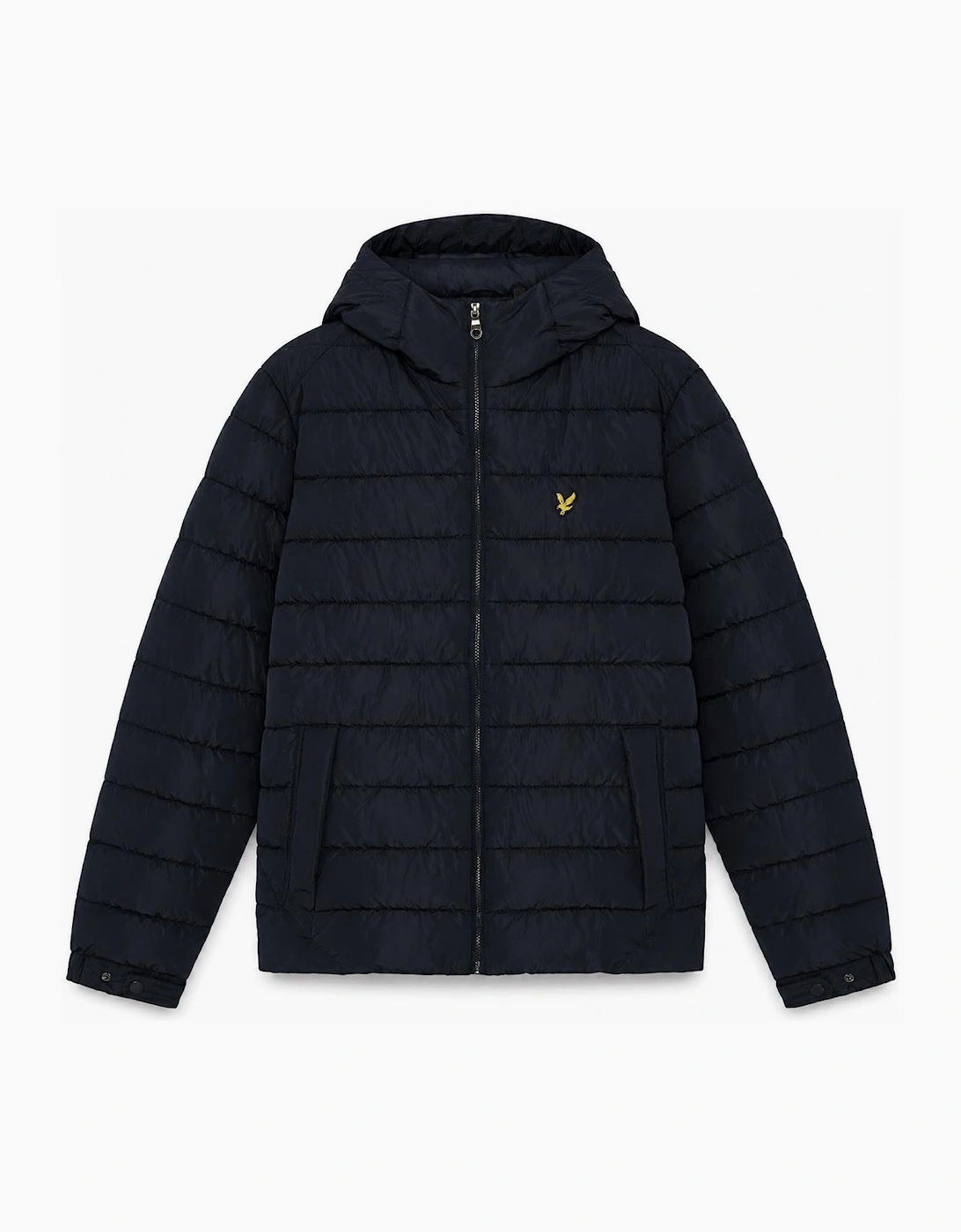 Lyle & Scott Hooded Quilted Jacket Dark Navy, 5 of 4