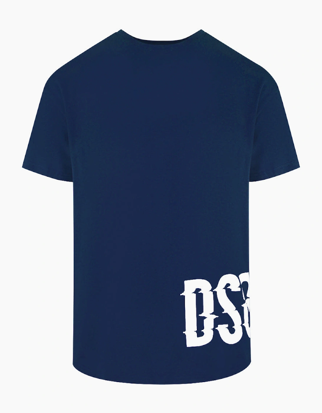 Dsqaured2 Cool Fit Large DSQ Logo Navy Blue T-Shirt, 3 of 2