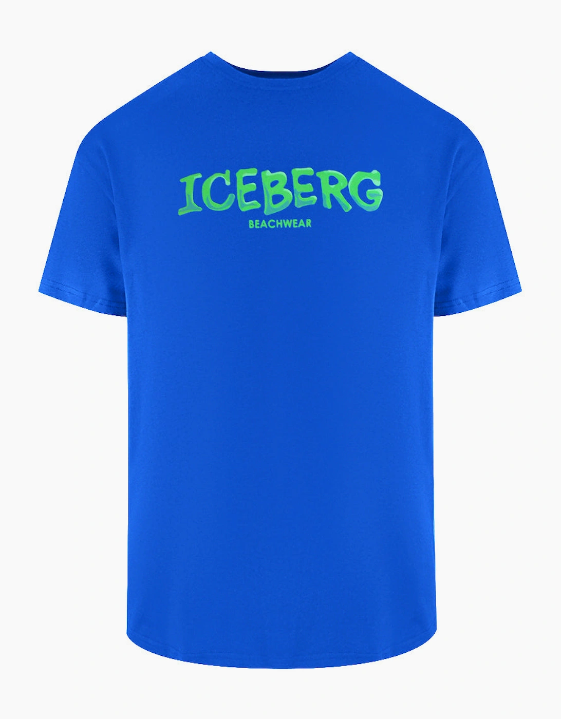 Ice Iceberg Bold Logo Blue T-Shirt, 3 of 2