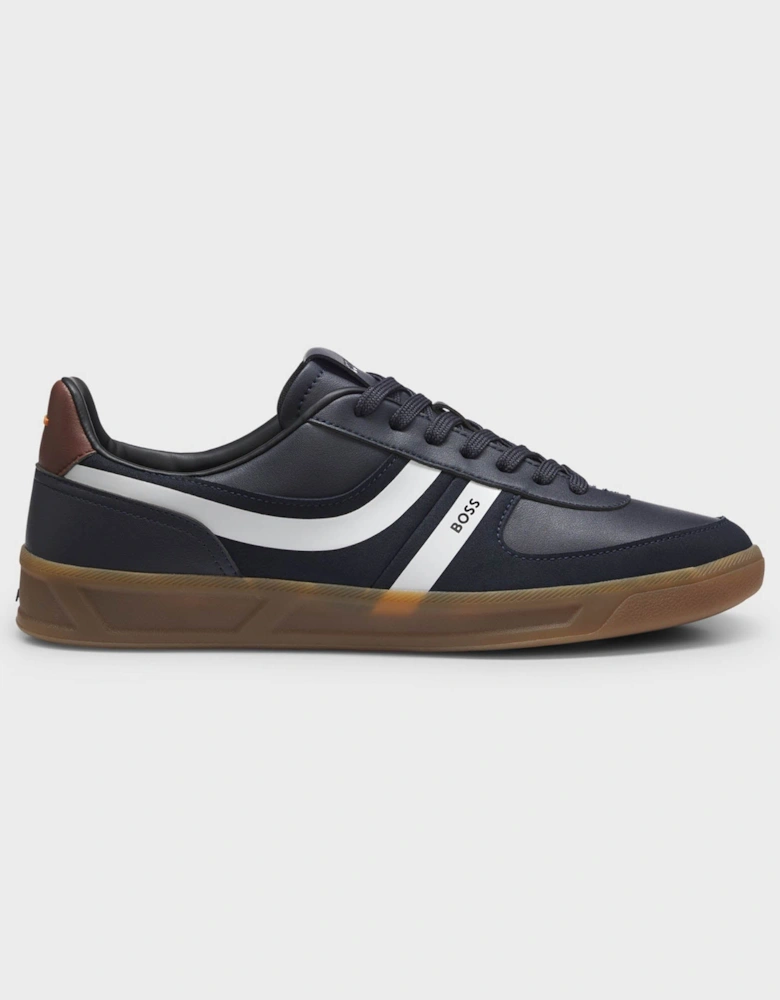 BOSS Orange Brandon_Tenn_mipu Mens Trainers - Dark Blue 402
